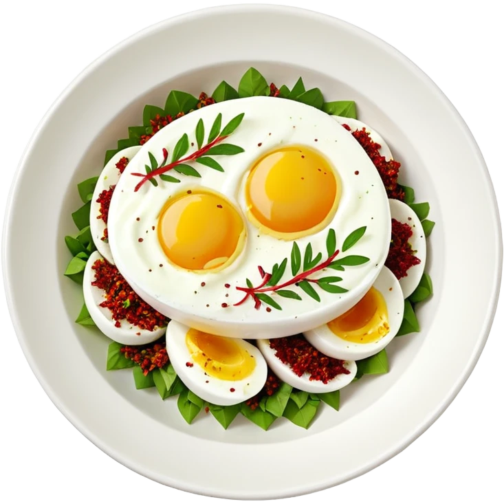 Egg, Labneh and Sumac Salad Bowls
 emoji
