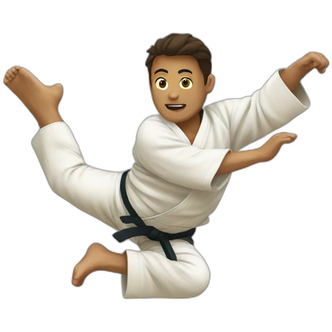 Judo throw emoji