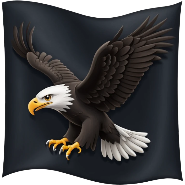 راية العقاب سوداء emoji