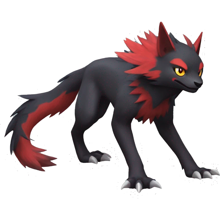 Nargacuga-Litten-Zoroark full body emoji