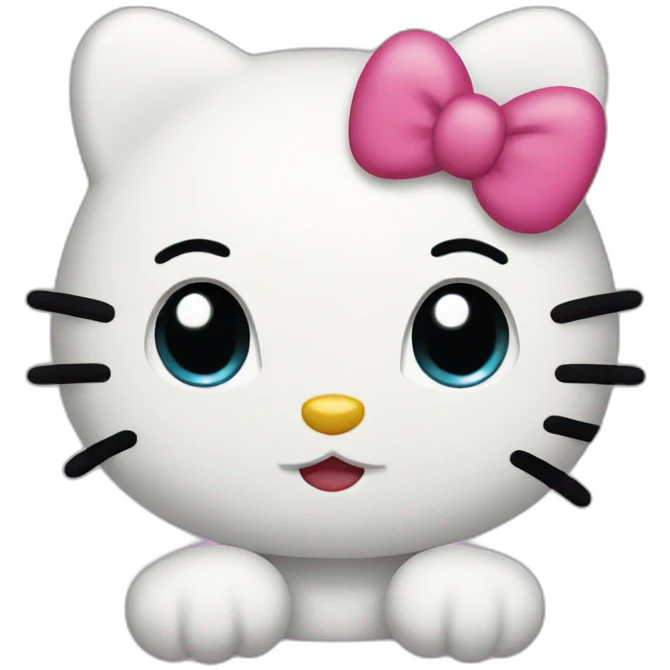 Hello kitty emoji