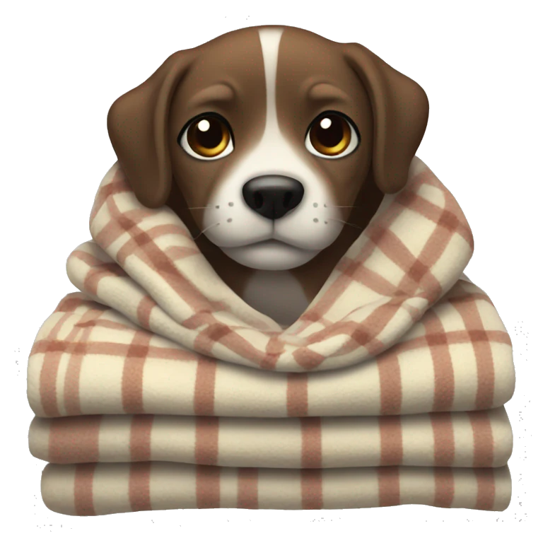 Cozy blanket emoji