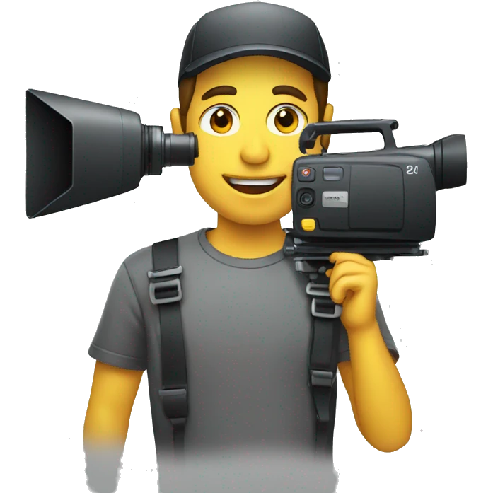 TV Cameraman emoji