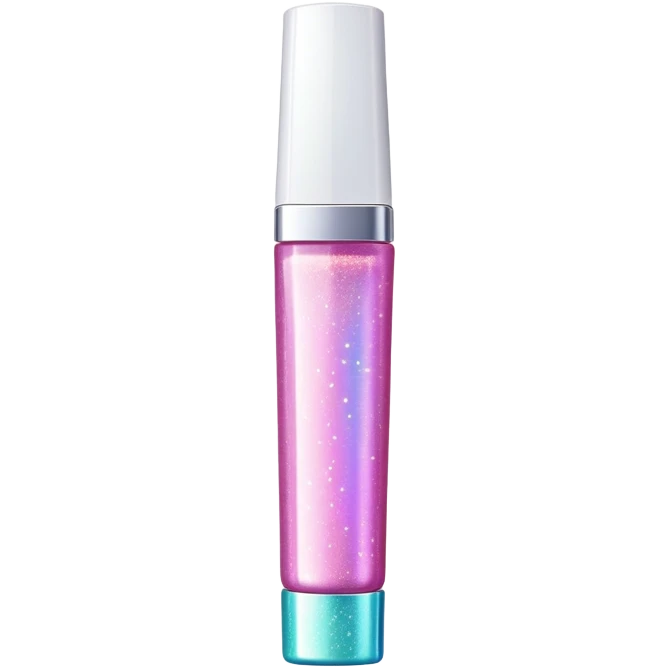 1990’s sparkly lip gloss tube emoji