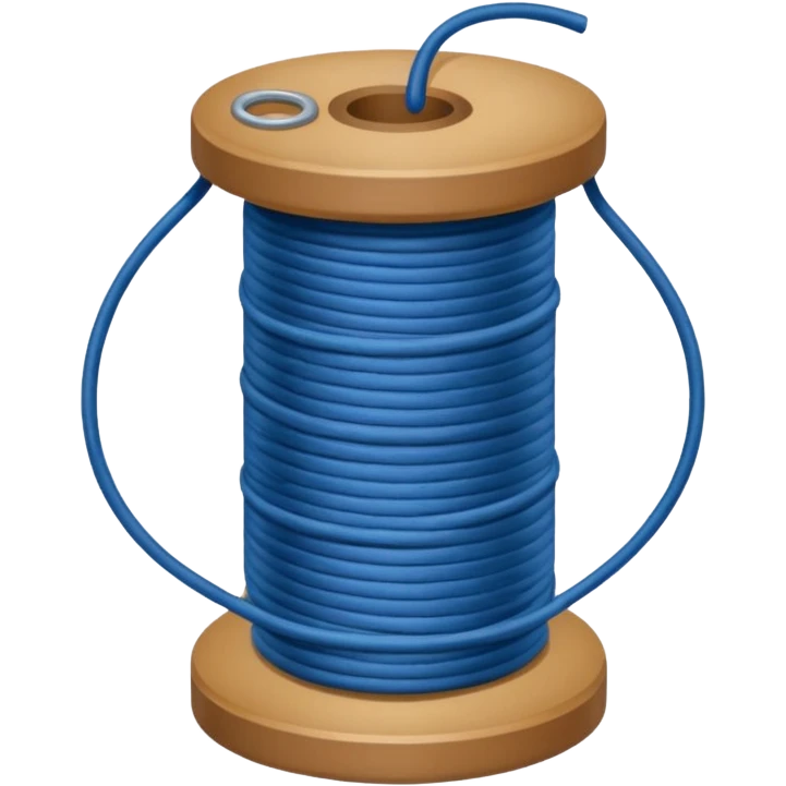 Thread spool emoji