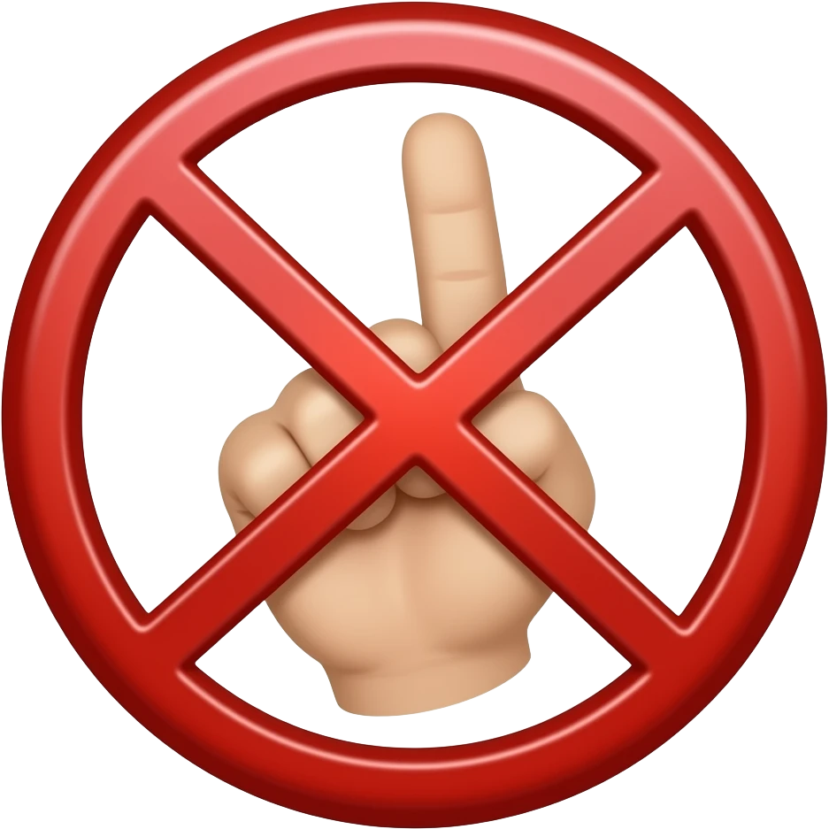 Go fuck yourself emoji