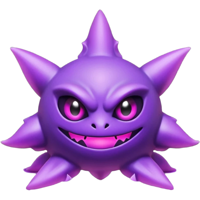 Mismagius-Misdreavus-Haunter-Fakémon-hybrid-creature (full body)  emoji
