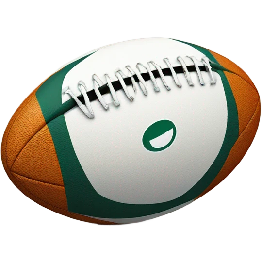 Rugby ball emoji