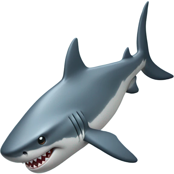 Shark doing a handstand  emoji