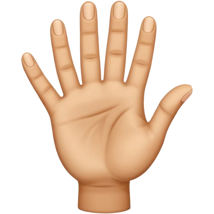 The standard hand gesture for a Curry 3 point make emoji