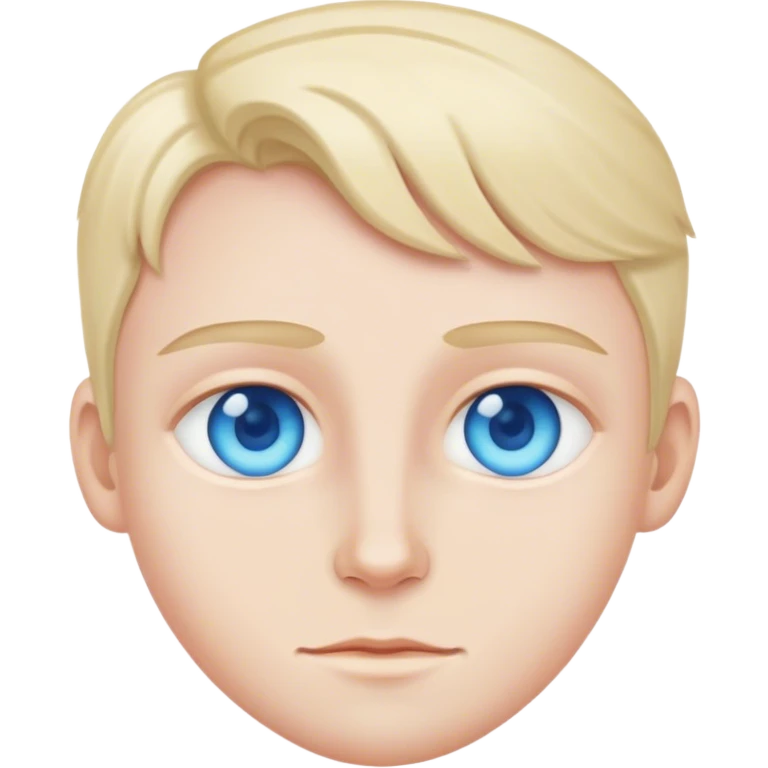 Blue eye emoji