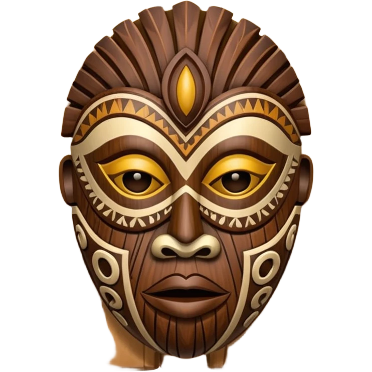 African Tribal Mask emoji