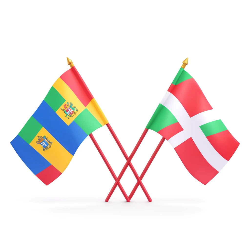 minimalist São João flags, glossy 3D emoji style, #00C7B4 color, symmetrical on white background, eye-level, cool white studio lighting, realistic 3D modeling emoji