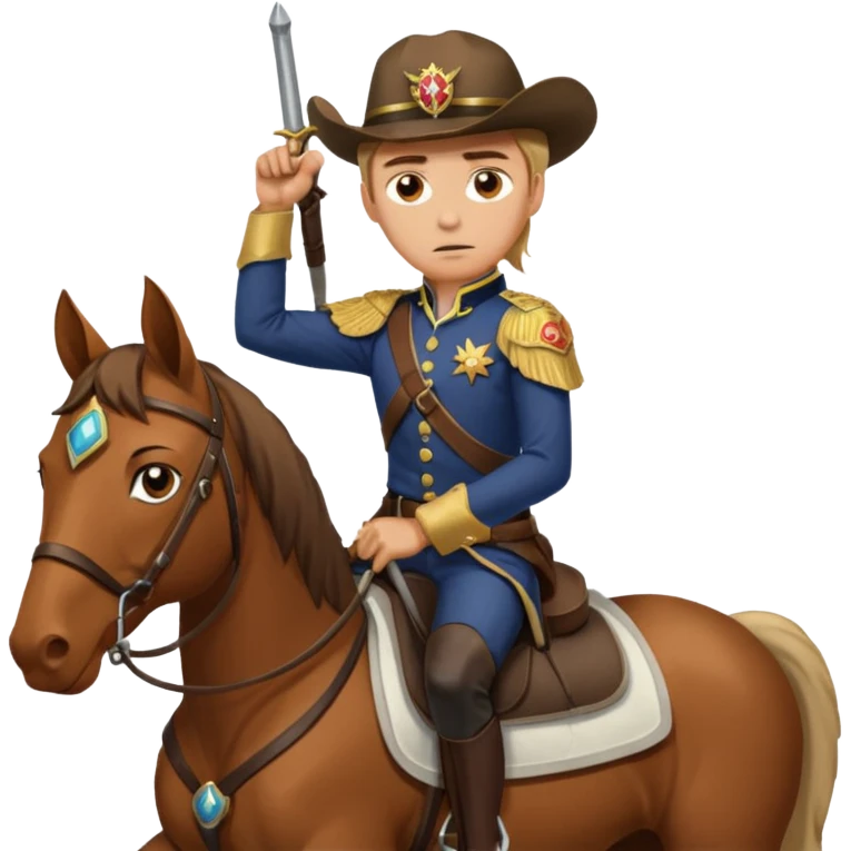 With odm gear and on horse missing 1 armComander erwin attack on titian emoji