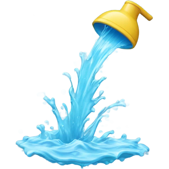 Splashing water  emoji
