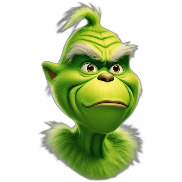 The grinch emoji