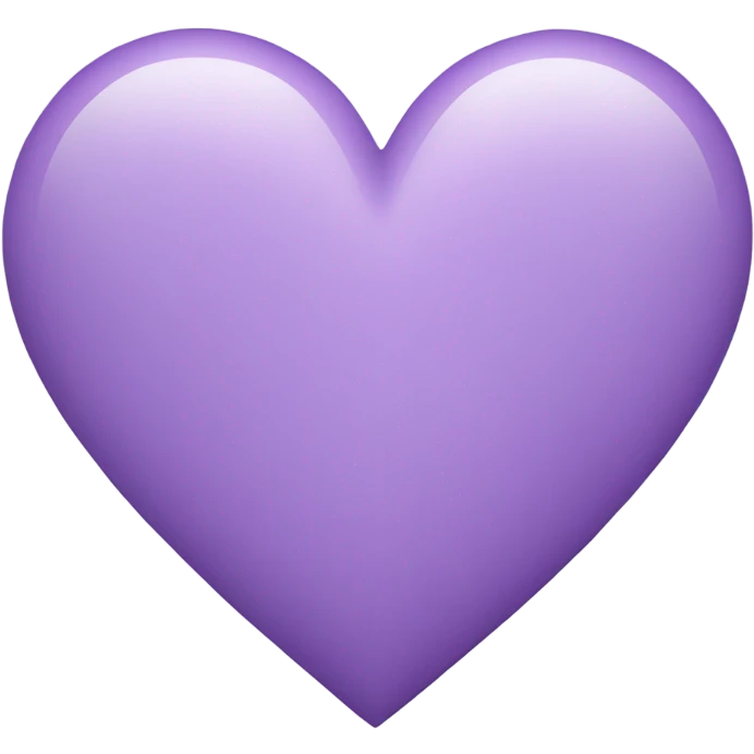 Light Purple Heart emoji