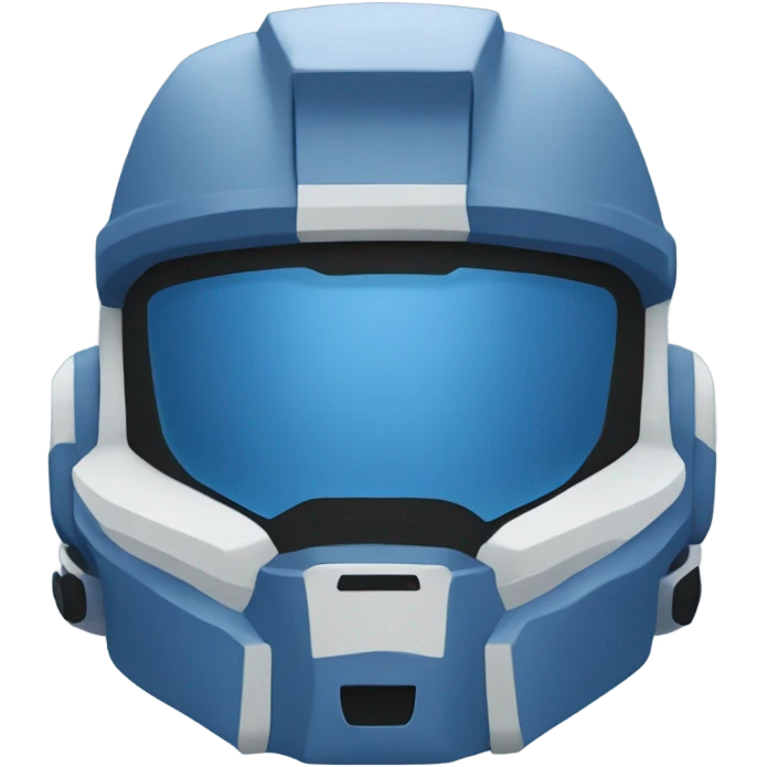 Blue Master Chief Halo  emoji