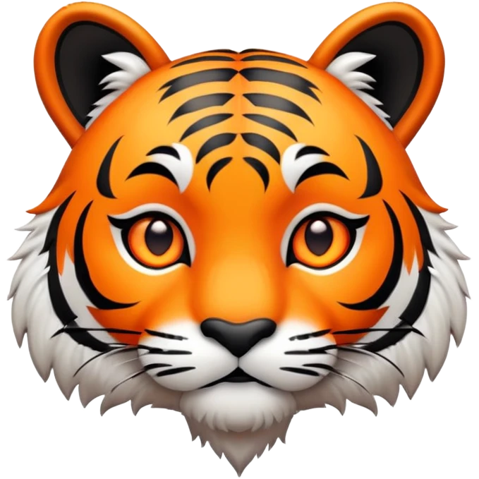 love-struck tiger face with heart eyes for Twitch emote emoji
