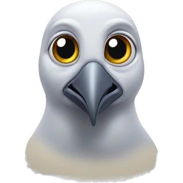 see no evil pigeon emoji