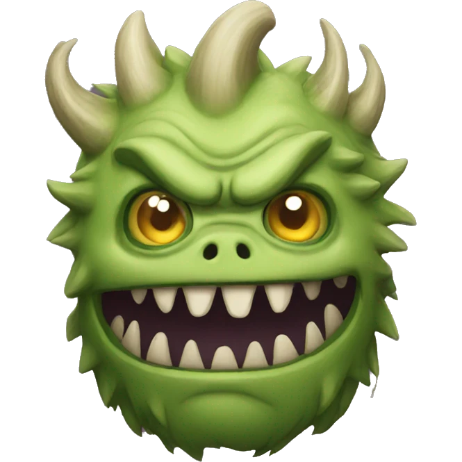 Monster emoji