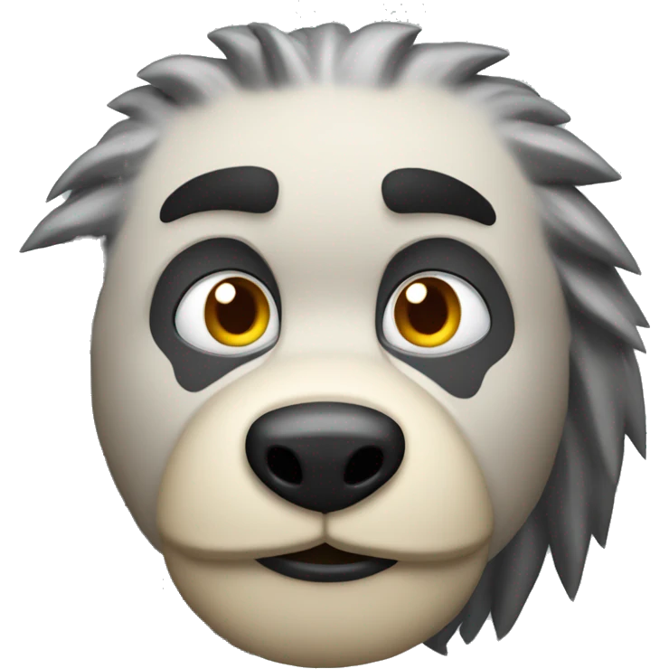 Lobo raiva emoji