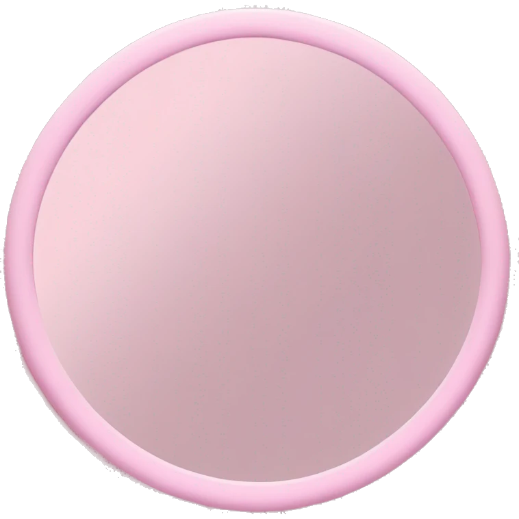pastel pink mirror emoji