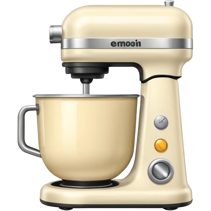 Cream mixer emoji
