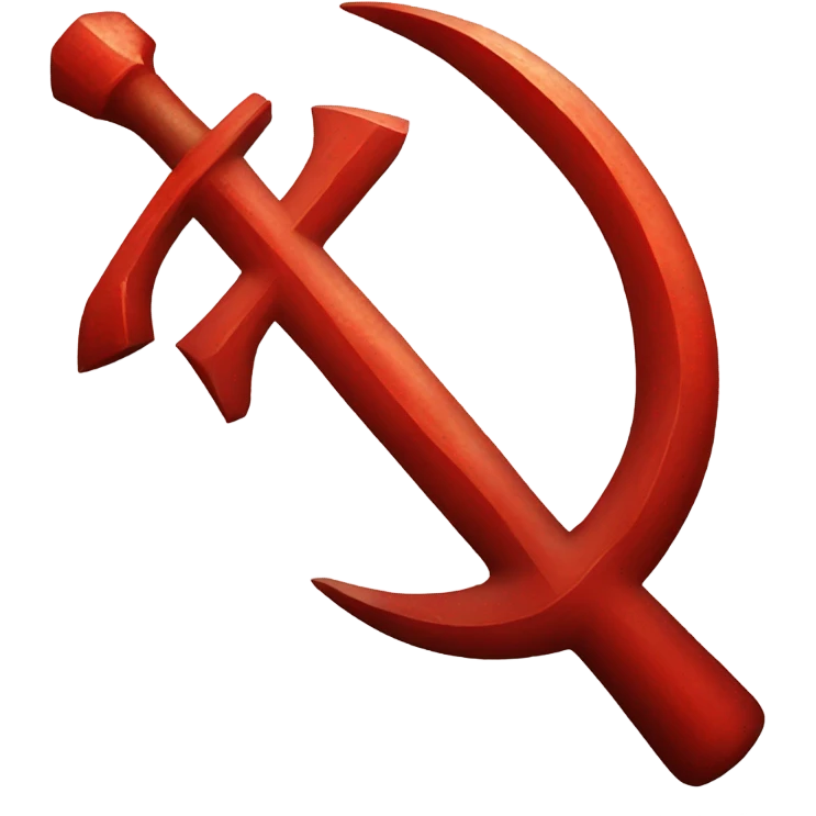 Hammer and sickle emoji