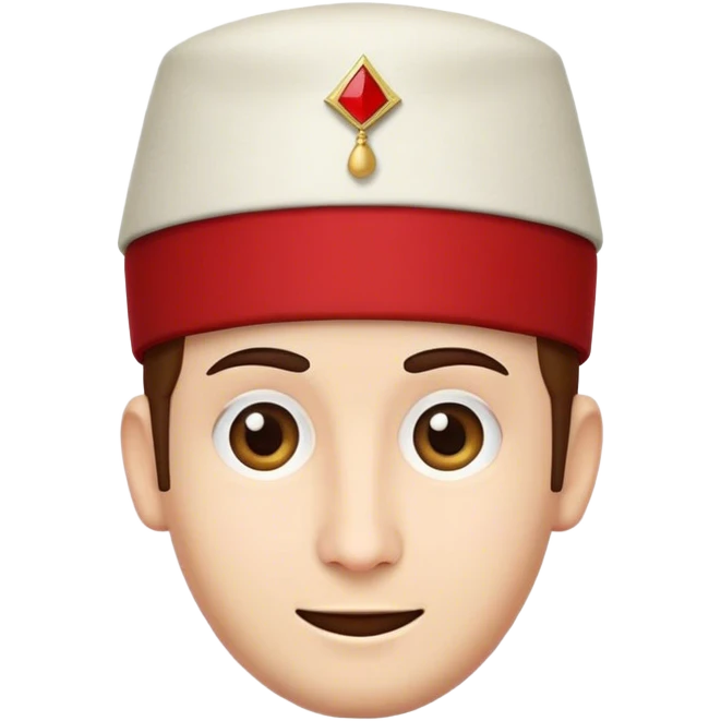 Çapkalı emoji emoji