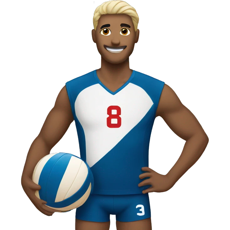 volleyball player spike emoji
