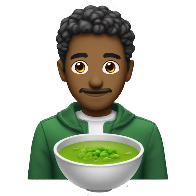 greensoup the guy emoji
