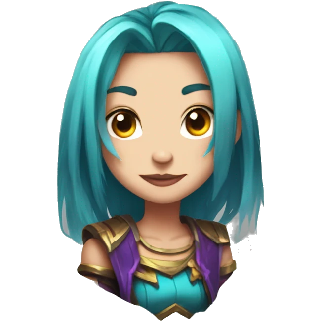 Jinx league of legend emoji