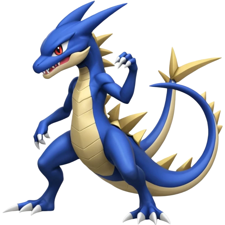 Inteleon-Samurott-Greninja-Garchomp-dusin-fusion (full body) emoji