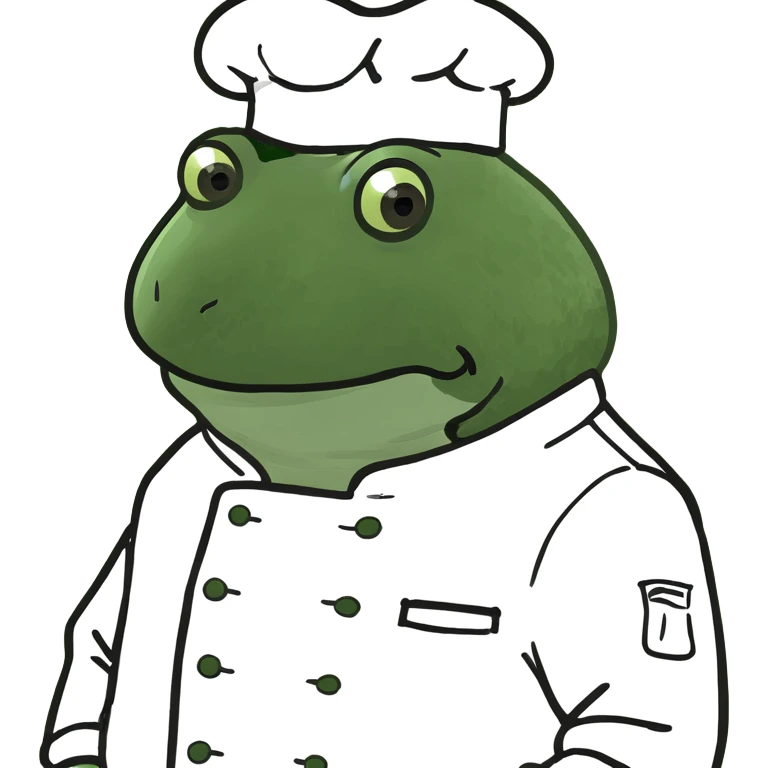 bufo in a chef coat emoji
