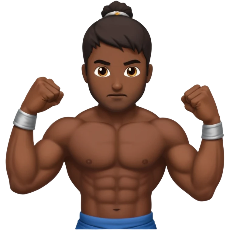 Hindu and Christian are fighting emoji