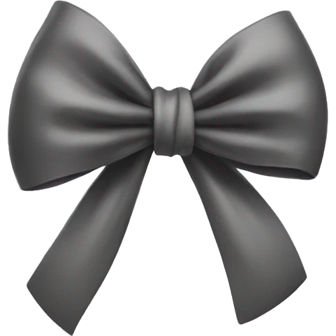 Aesthetic bow emoji
