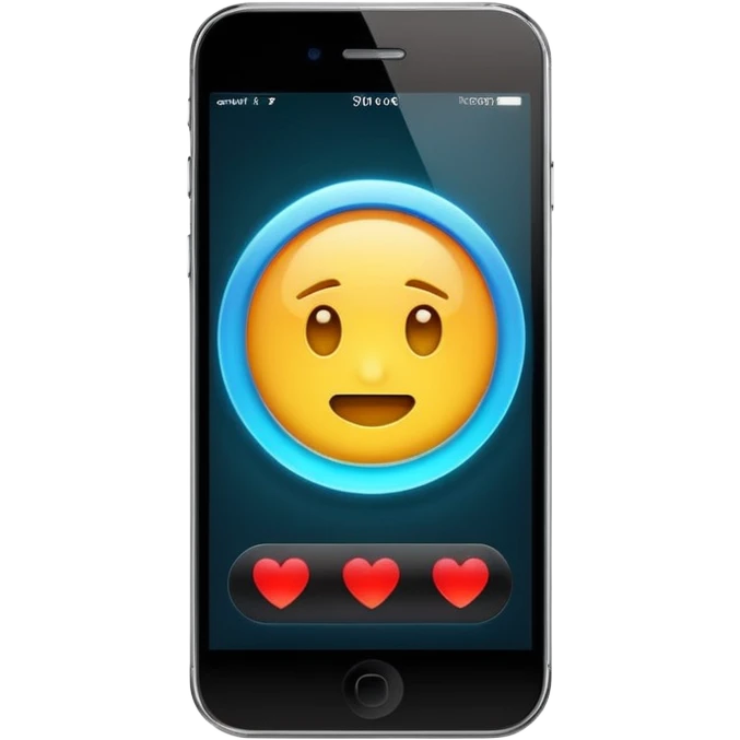 phone with a notification or alert symbol emoji emoji