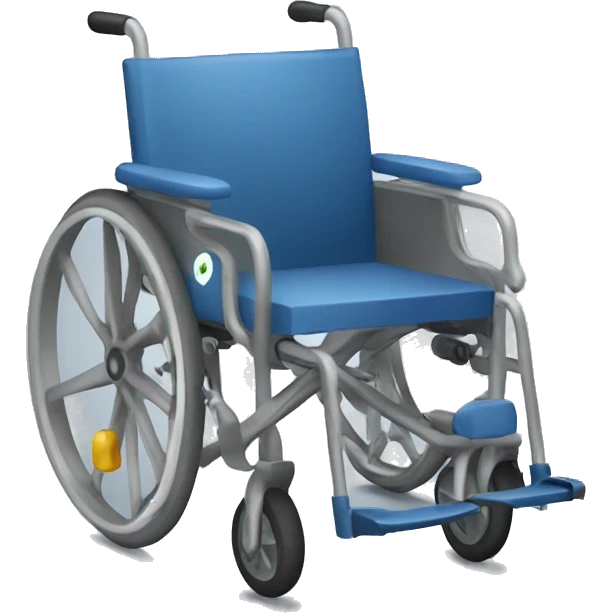 Wheelchair with motor emoji