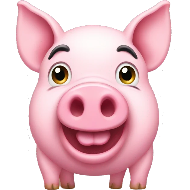 pink pig emoji