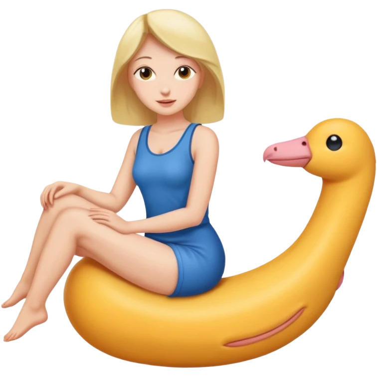 Mulher sentando no penis emoji