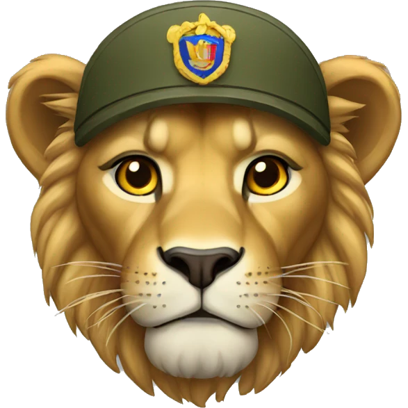 military lion emoji