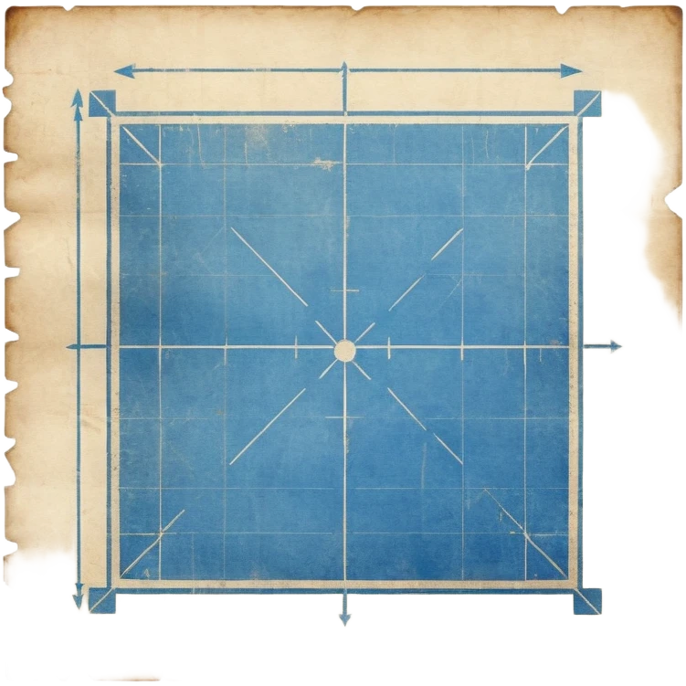 blueprint paper emoji