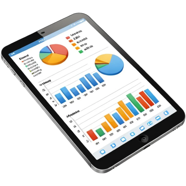 report with charts emoji