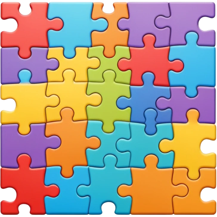 puzzle pieces emoji