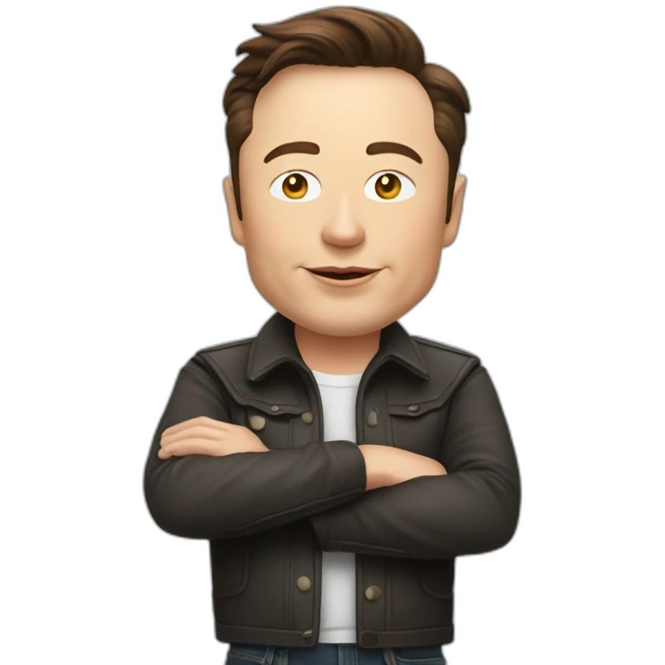 Elon musk qui dit fais un pouce en l’air emoji