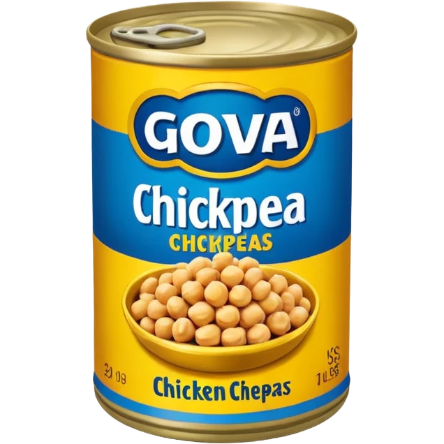 can of goya chickpeas  emoji