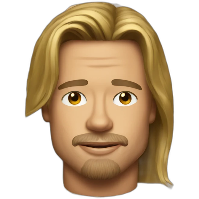 brad pitt emoji