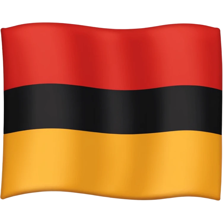 Flat Apple-style emoji of the German Empire flag emoji