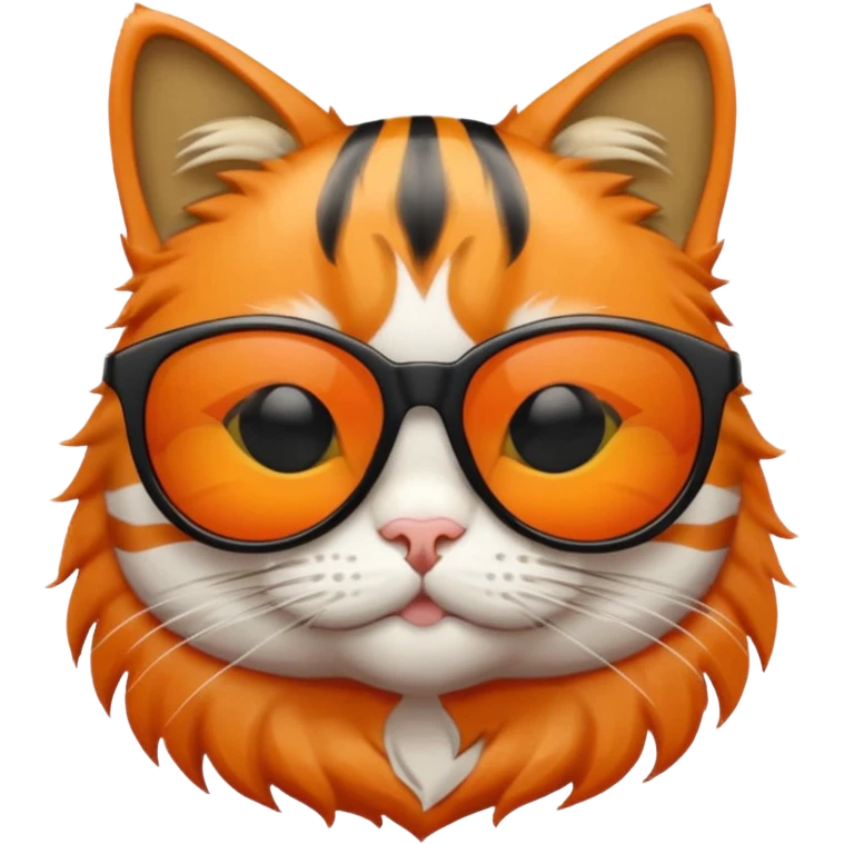 Cat wearing sunglasses emoji